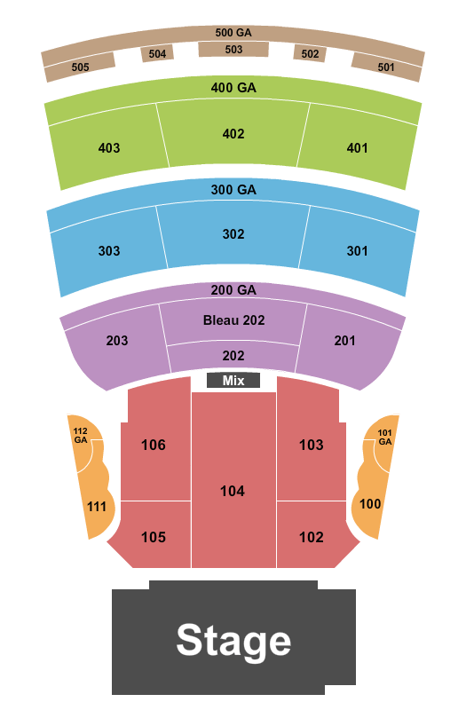 BleauLive Theater At Fontainebleau Adam Sandler Seating Chart